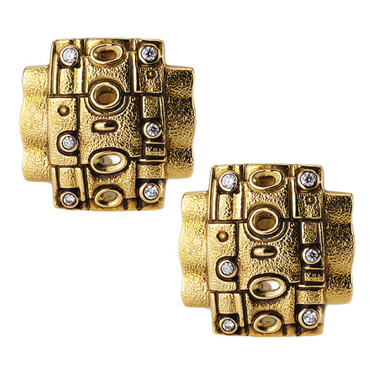 Alex Sepkus Cross Squared Earrings - E-216