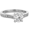 Hearts On Fire Enticement Channel Diamond Engagement Ring