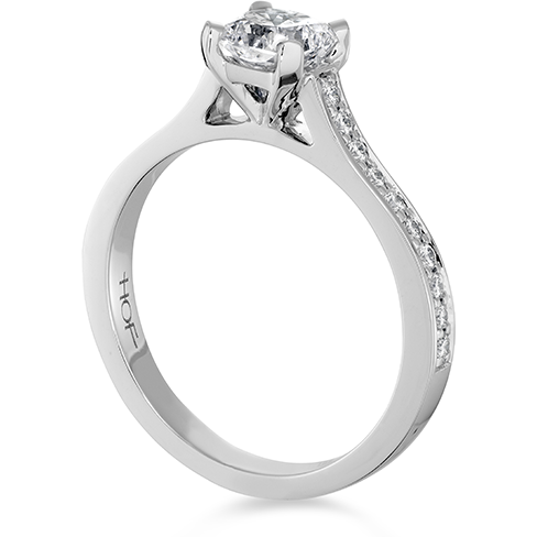 Hearts On Fire Enticement Channel Dream Diamond Engagement Ring