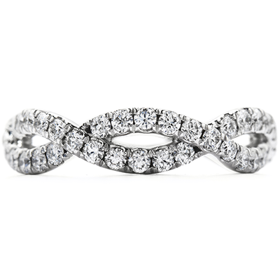 Hearts On Fire Envelop Split Shank Eternity Band