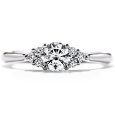 Hearts On Fire Felicity Queen Anne Diamond Engagement Ring