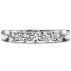 Hearts On Fire Five-Stone Wedding Band