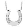 Hearts On Fire Horseshoe Necklace