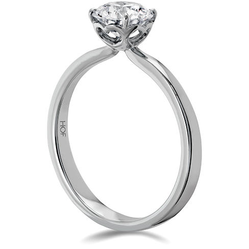 Hearts On Fire Signature Solitaire Diamond Engagement Ring