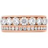 Hearts On Fire Two Row Channel Diamond Ring