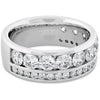 Hearts On Fire Two Row Channel Diamond Ring