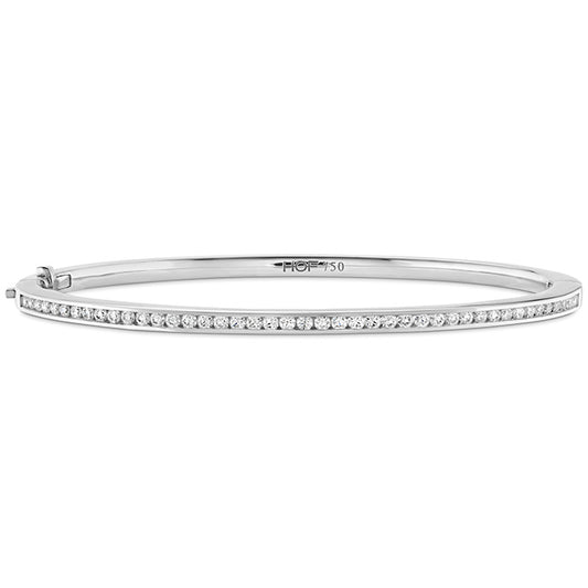 Hearts On Fire Classic Channel Set Diamond Bangle