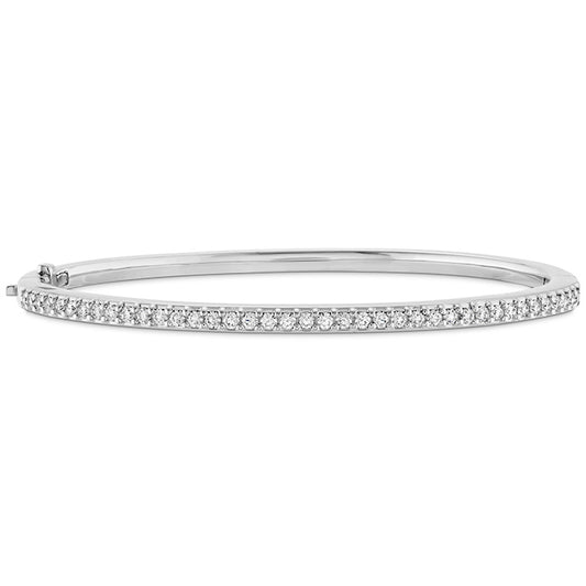 Hearts On Fire Classic Prong Set Diamond Bangle