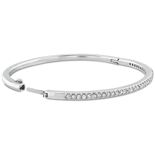 Hearts On Fire Classic Prong Set Diamond Bangle