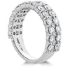 Hearts On Fire Classic Double Row Diamond Ring