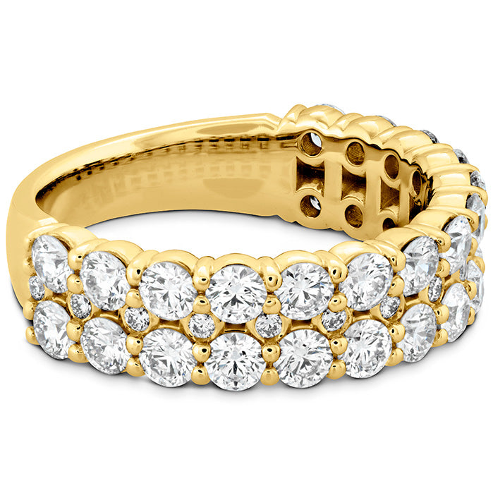 Hearts On Fire Classic Double Row Diamond Ring