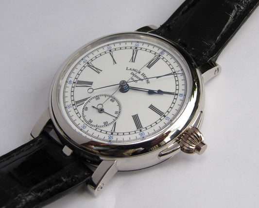 Lang & Heyne Albert Chronograph Watch - Platinum