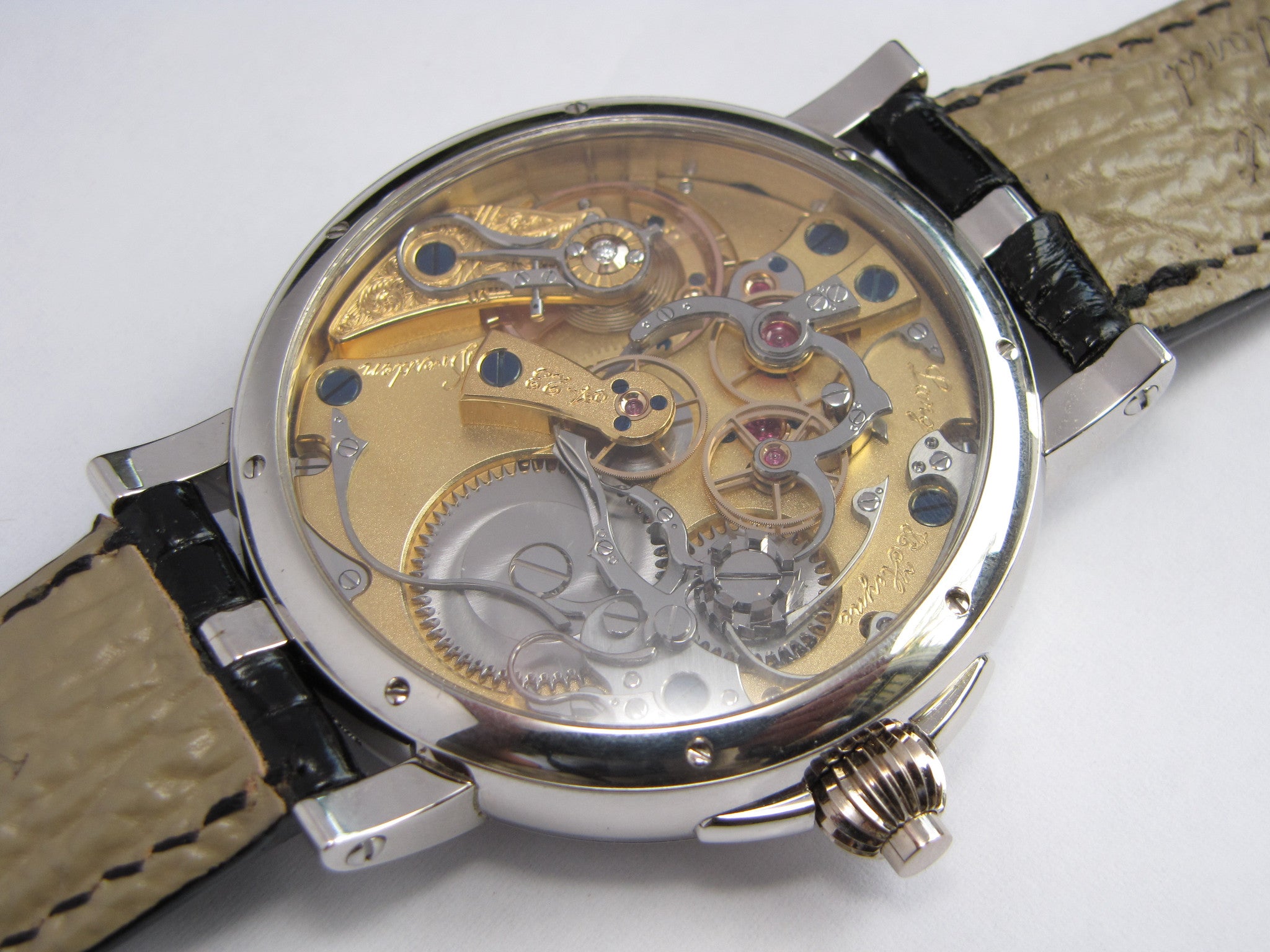 Lang & Heyne Albert Chronograph Watch - Platinum