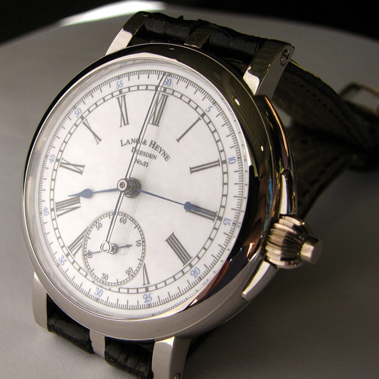 Lang & Heyne Albert Chronograph Watch - Platinum