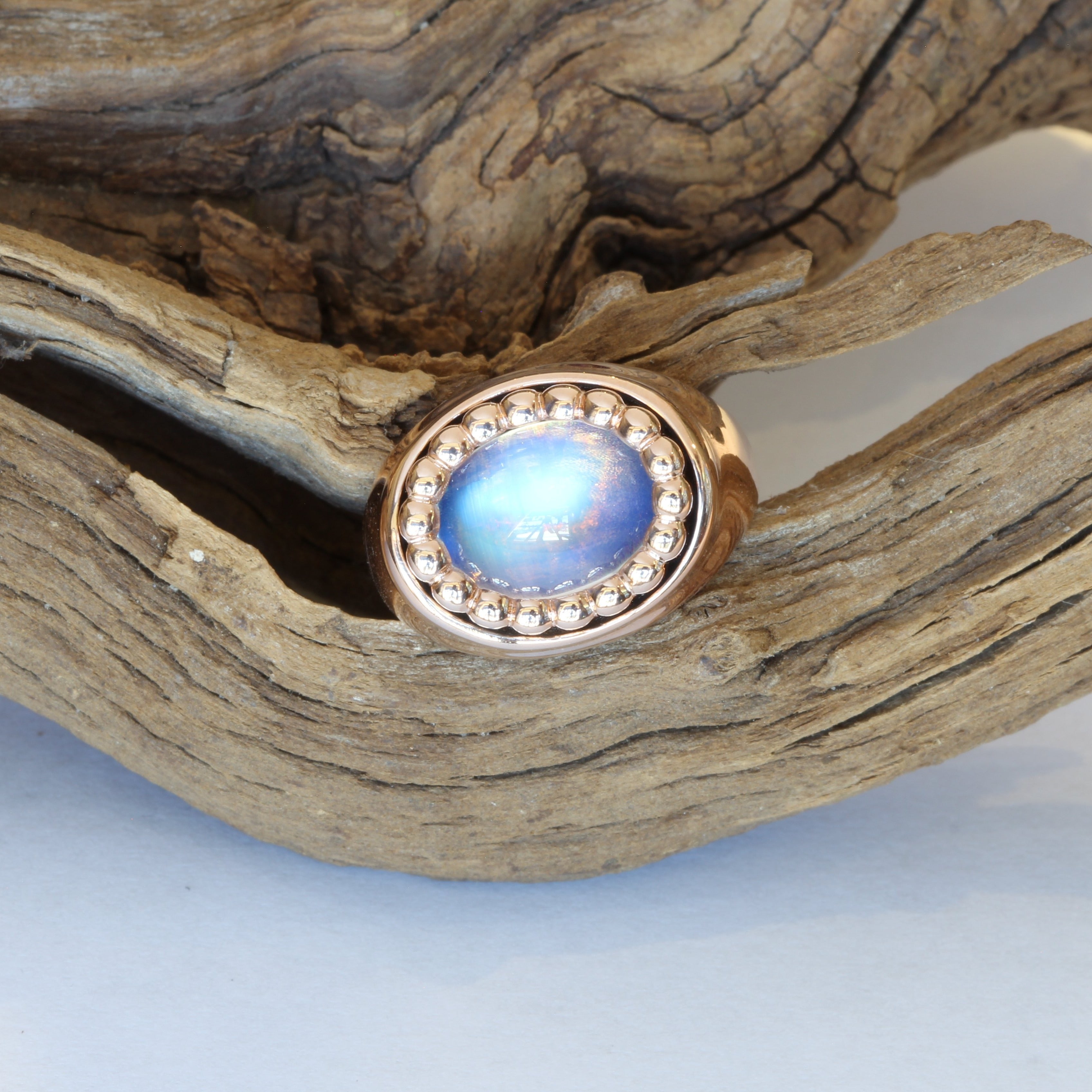 Mariposa Moonstone Ring