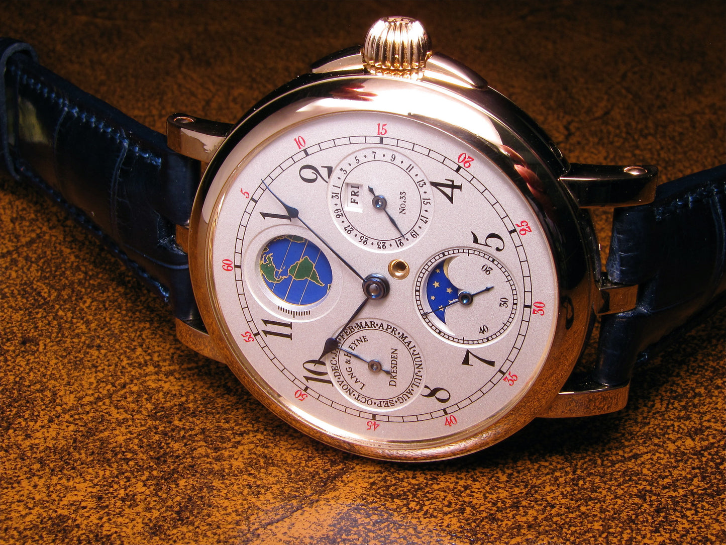 Lang & Heyne Moritz Watch - 18k Rose Gold