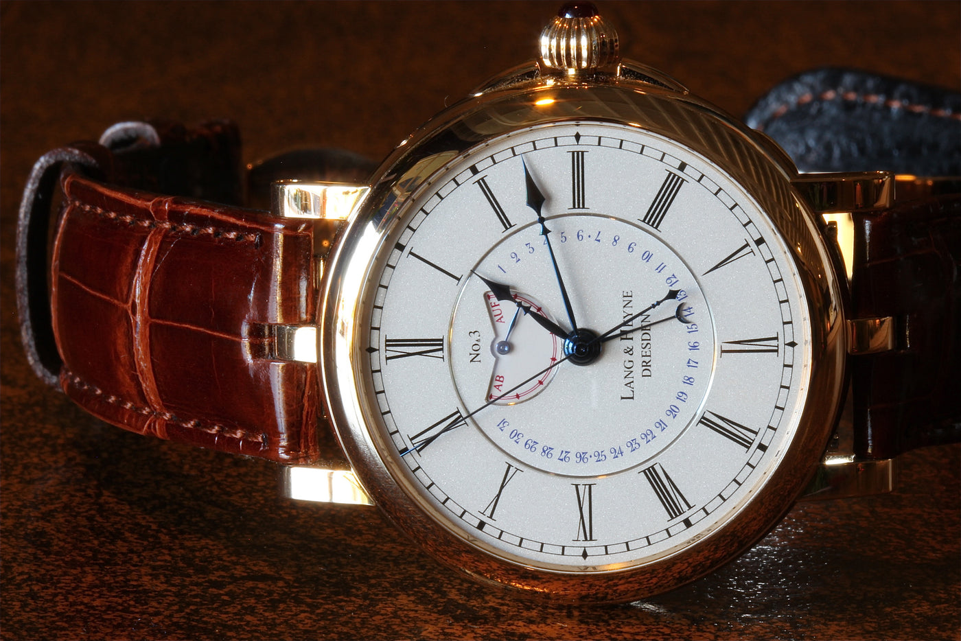 Lang & Heyne 18K RG Heinrich Watch