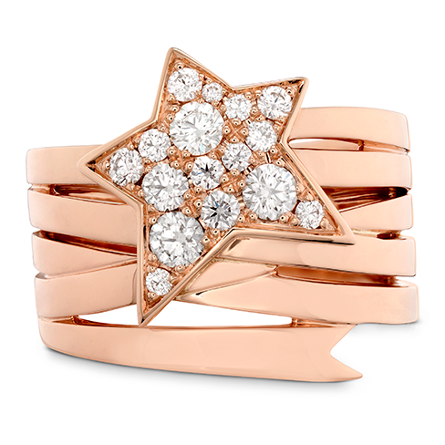 Hearts On Fire Illa Wraparound Comet Diamond Ring