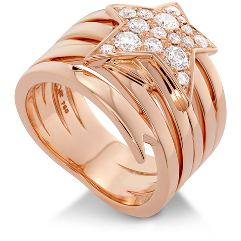 Hearts On Fire Illa Wraparound Comet Diamond Ring