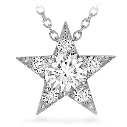 Hearts On Fire Illa Cluster Pendant Necklace