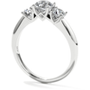 Hearts On Fire Insignia Three Stone Channel Engagement Ring