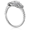 Hearts On Fire Integrity Three Stone Engagement Ring