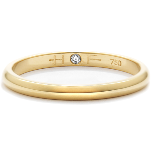 Hearts On Fire Ladies Half-Round Comfort Fit Band