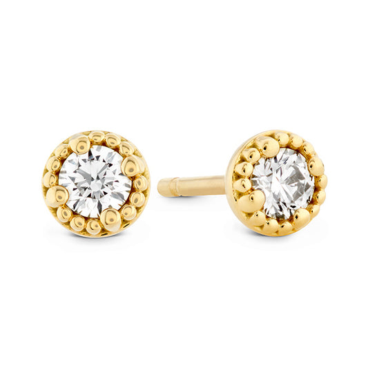 Hearts On Fire Liliana Milgrain Single Diamond Earrings