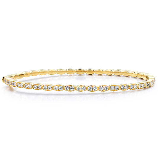 Hearts On Fire Lorelei Floral Diamond Bangle