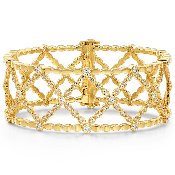 Hearts On Fire Lorelei Lattice Diamond Bangle
