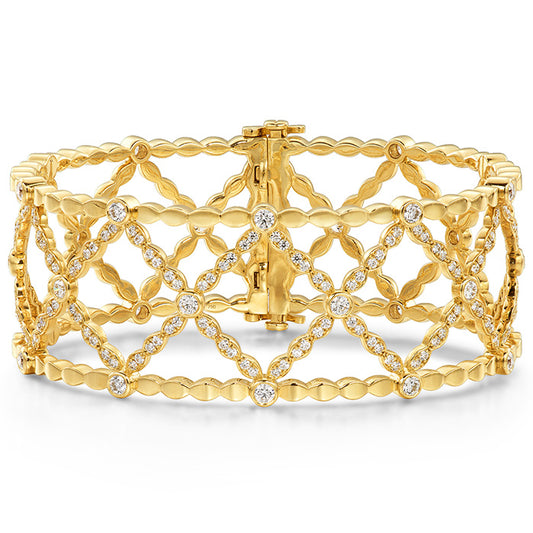 Hearts On Fire Lorelei Lattice Diamond Bangle