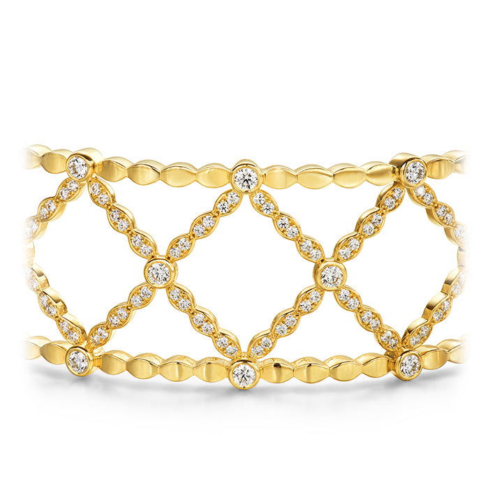 Hearts On Fire Lorelei Lattice Diamond Bangle