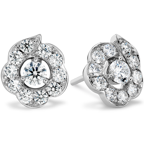 Hearts On Fire Lorelei Bloom Stud Diamond Earrings