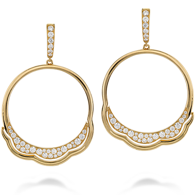 Hearts On Fire Lorelei Circle Diamond Earrings