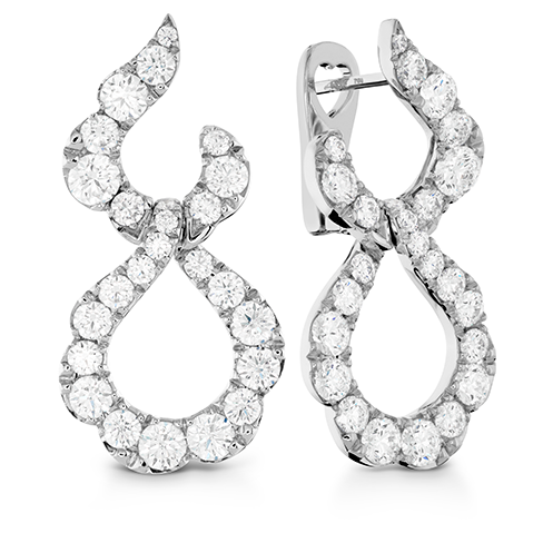 Hearts On Fire Lorelei Crescent Diamond Drop Earrings