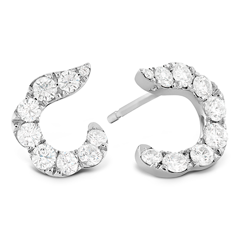 Hearts On Fire Lorelei Crescent Diamond Earrings