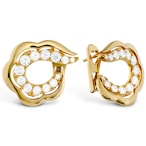 Hearts On Fire Lorelei Crescent Diamond Earrings