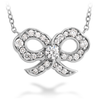 Hearts On Fire Lorelei Diamond Bow Necklace