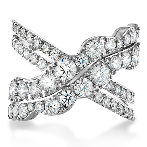 Hearts On Fire Lorelei Diamond Cross Over Ring