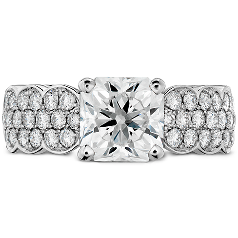 Hearts On Fire Lorelei Dream Pave Diamond Engagement Ring
