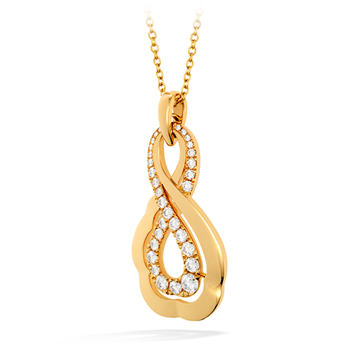 Hearts On Fire Lorelei Gold Infinity Pendant Necklace