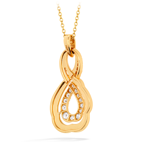 Hearts On Fire Lorelei Gold Infinity Pendant Necklace