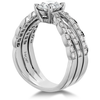 Hearts On Fire Lorelei Triple Diamond Row Engagement Ring