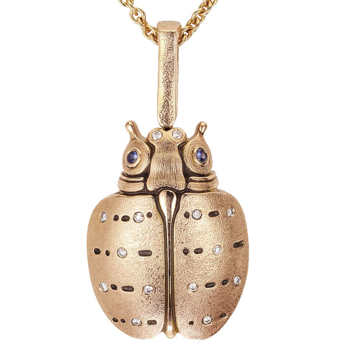 Alex Sepkus Big Bug Pendant Necklace - M-125RS