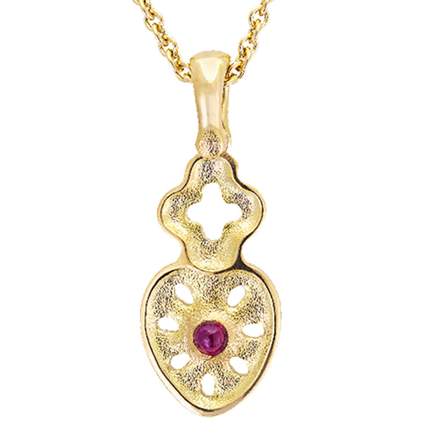 Alex Sepkus Sacred Heart Pendant Necklace - M-14015
