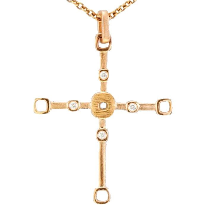 Alex Sepkus Box Cross Pendant Necklace - M-17R