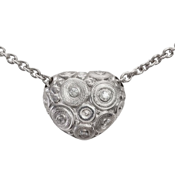 Alex Sepkus Heart Shaped Pendant Necklace