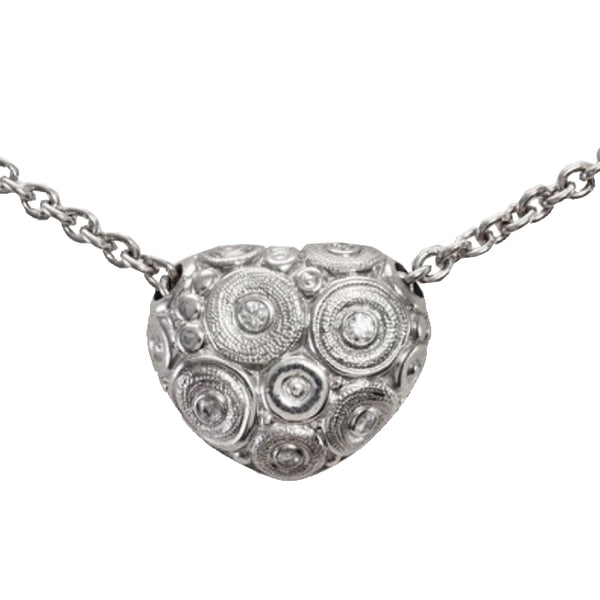 Alex Sepkus Heart Shaped Pendant Necklace - M-22P15P