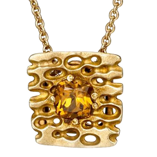 Alex Sepkus Square Characters Pendant Necklace - M-30