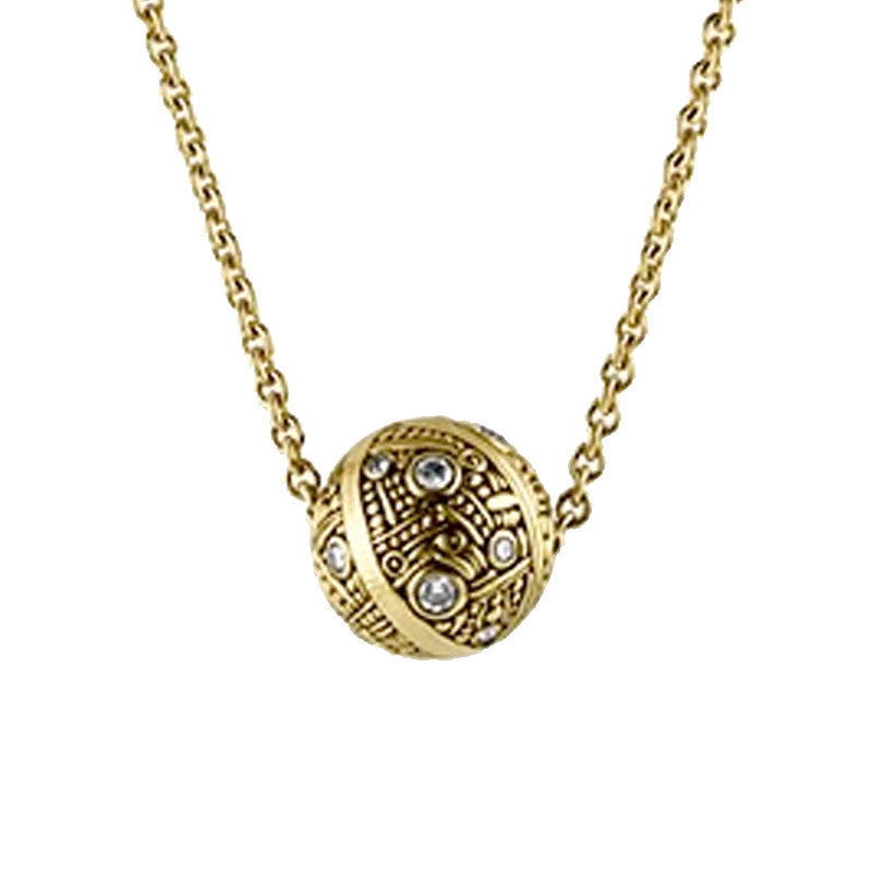 Alex Sepkus Stripe Ball Pendant Necklace - M-30D